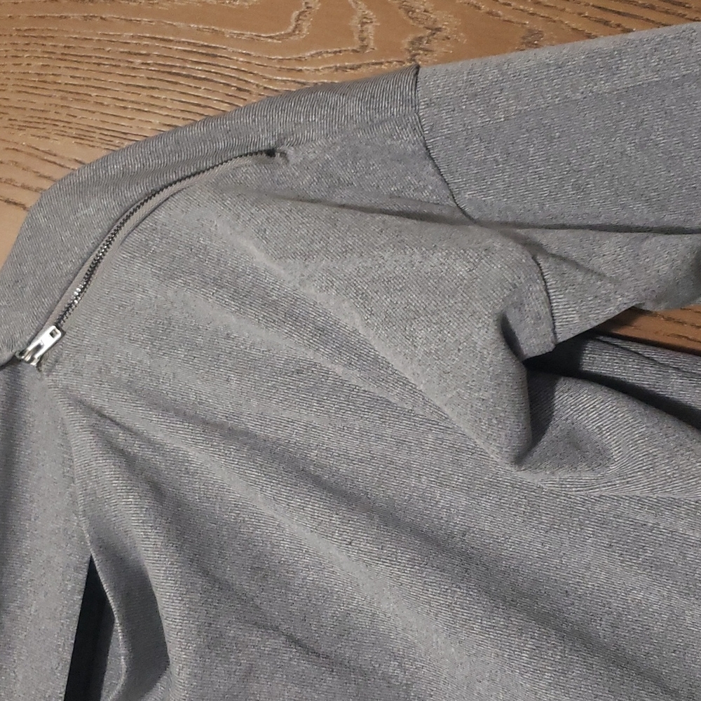 1 2x left💥New boutique ribbed knit zip sleeve top - Picture 8 of 12